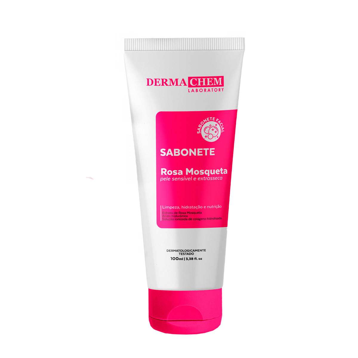 Sabonete Rosa Ultra Hidratante 100ml – Dermachem