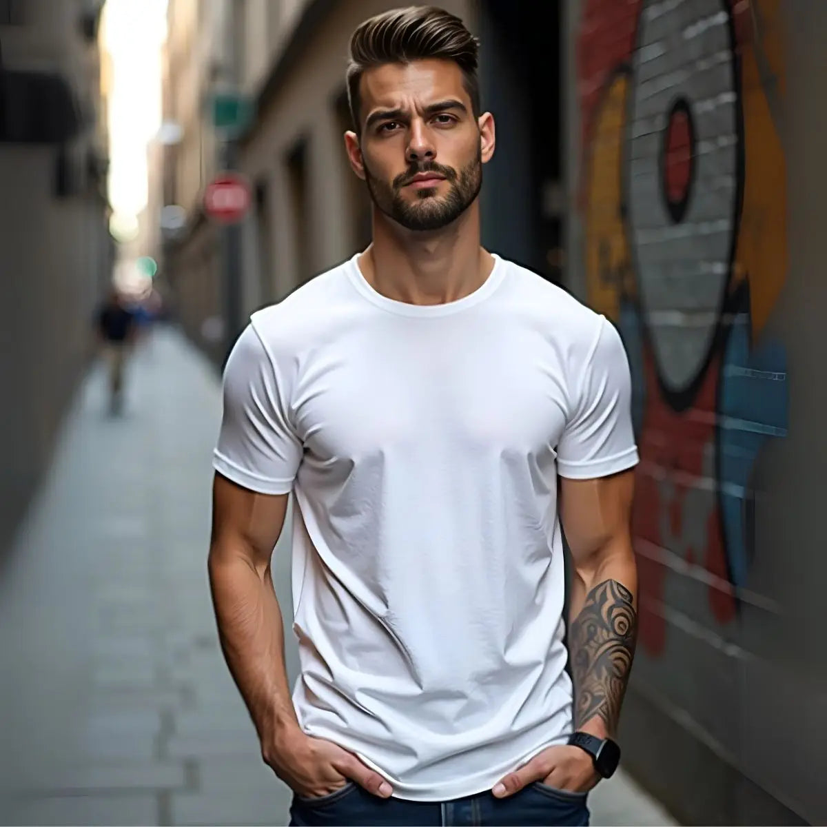 Camiseta Masculina Lisa GuGi – Básica, 100% Algodão, Conforto Máximo