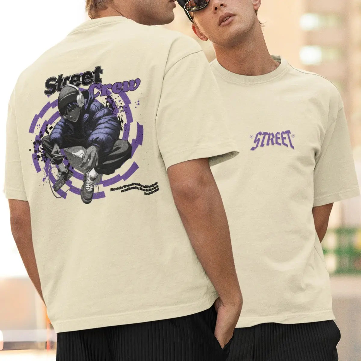 Camiseta Masculina GuGi Básica – Estilo Street, Manga Curta, Algodão Premium 100%