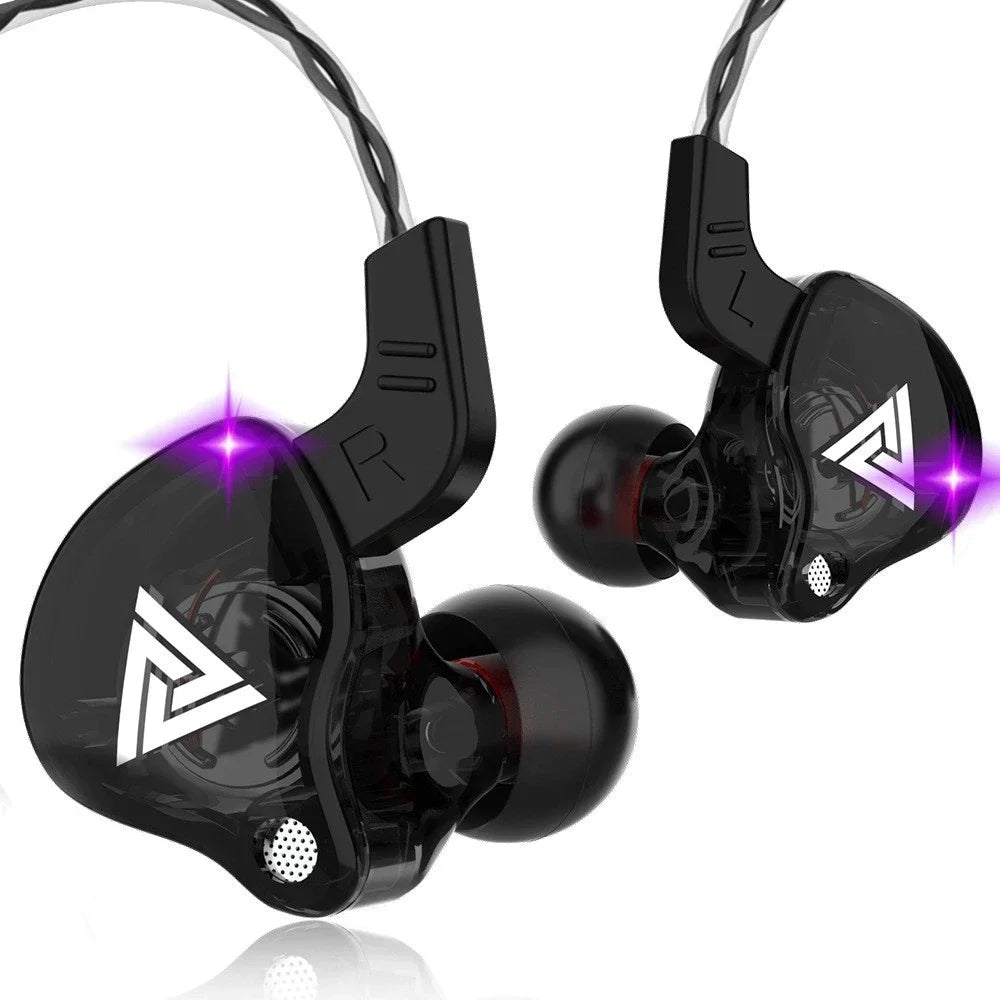 Fone de Ouvido Sem Fio QKZ – Microfone Integrado, Driver Estéreo e Graves Profundos, Ideal para Esportes
