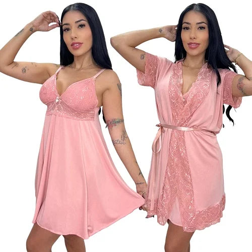 Robe Kit Robe Bathrobe and Sweater Breastfeeding Smooth Post Part With Lace Maternity Dressing Dress For Breastfeeding Mothers