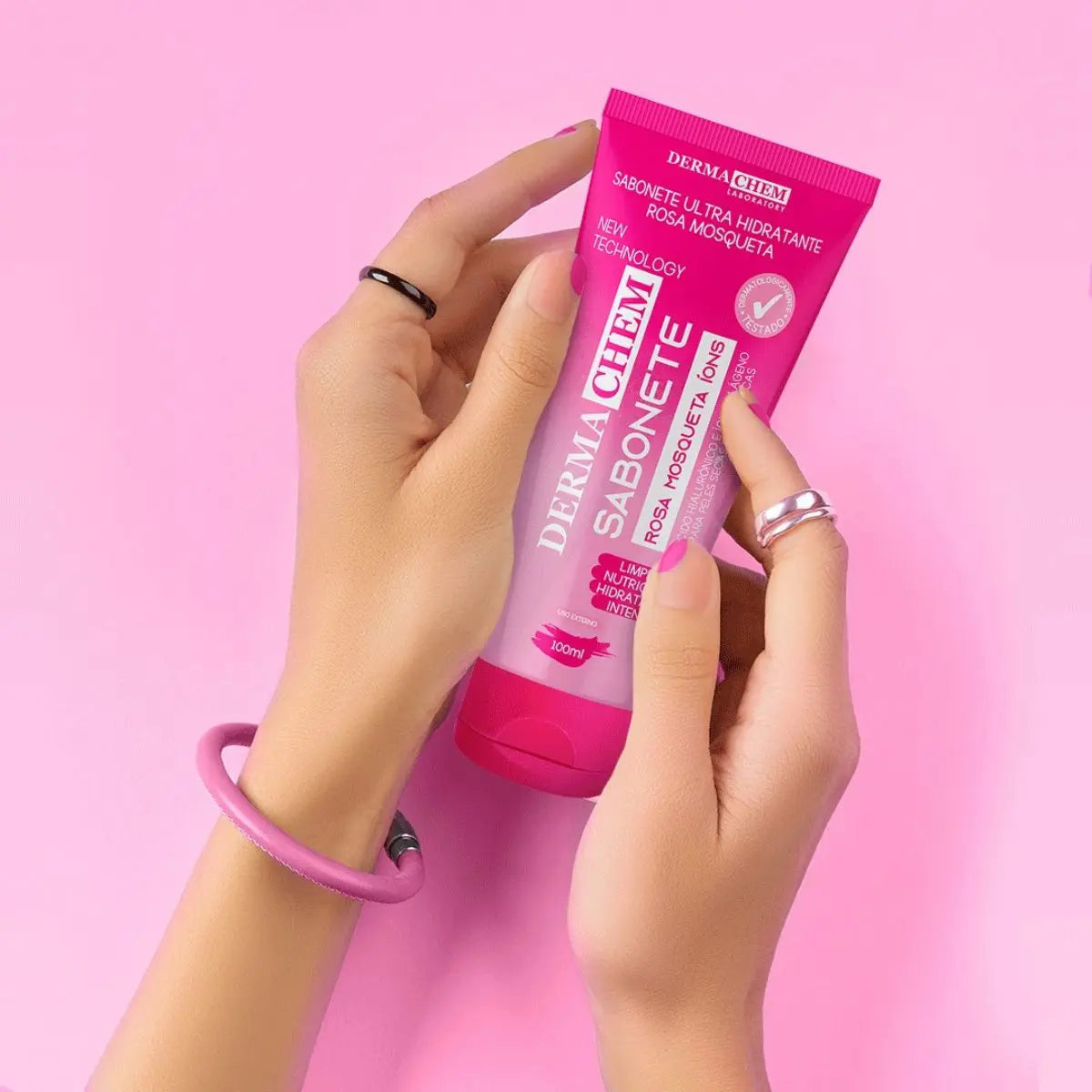 Sabonete Rosa Ultra Hidratante 100ml – Dermachem
