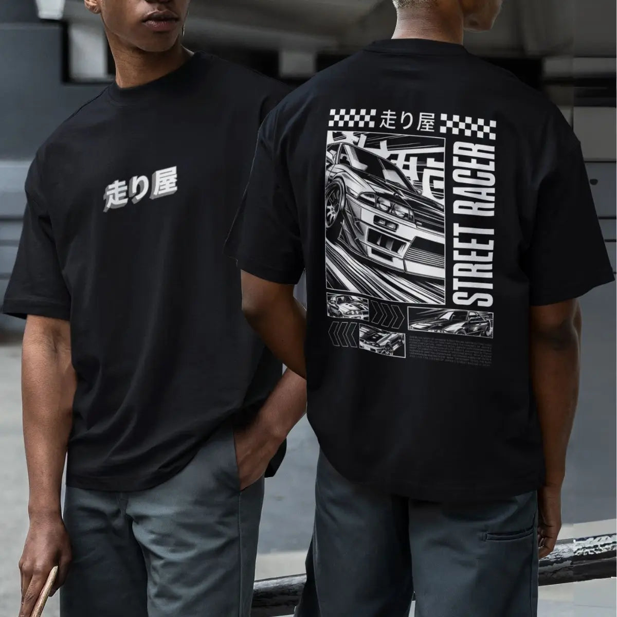 Camiseta Masculina GuGi Street Racer – Manga Curta, Conforto Máximo, Algodão Premium 100%