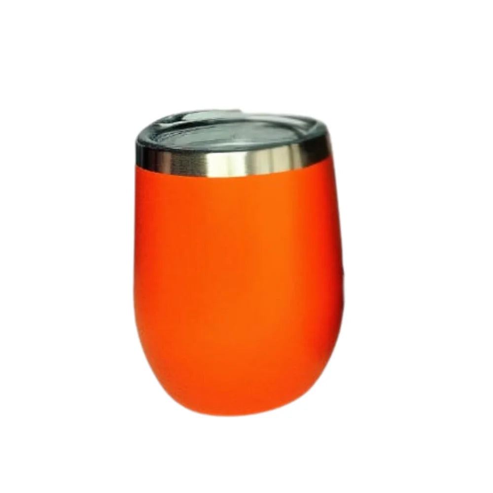 Copo Térmica Aledoria 350 mL – Inox com Tampa Acrílica Fosca