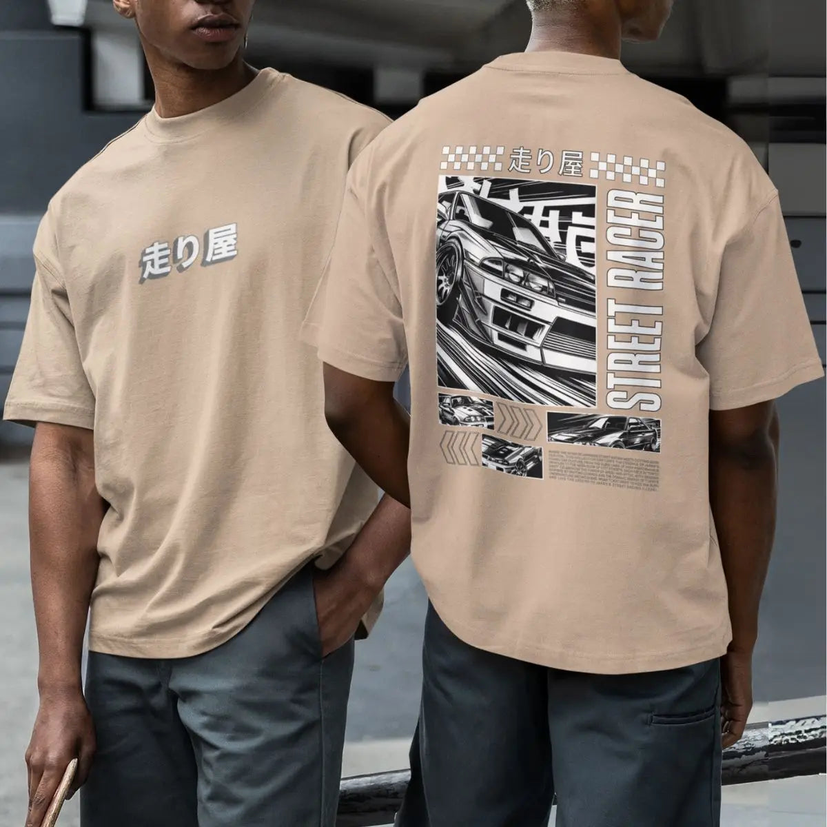 Camiseta Masculina GuGi Street Racer – Manga Curta, Conforto Máximo, Algodão Premium 100%