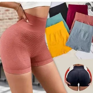 Short Modelador Feminino Cintura Alta – Redutor de Barriga e Cintura, Tecido Fitnessc