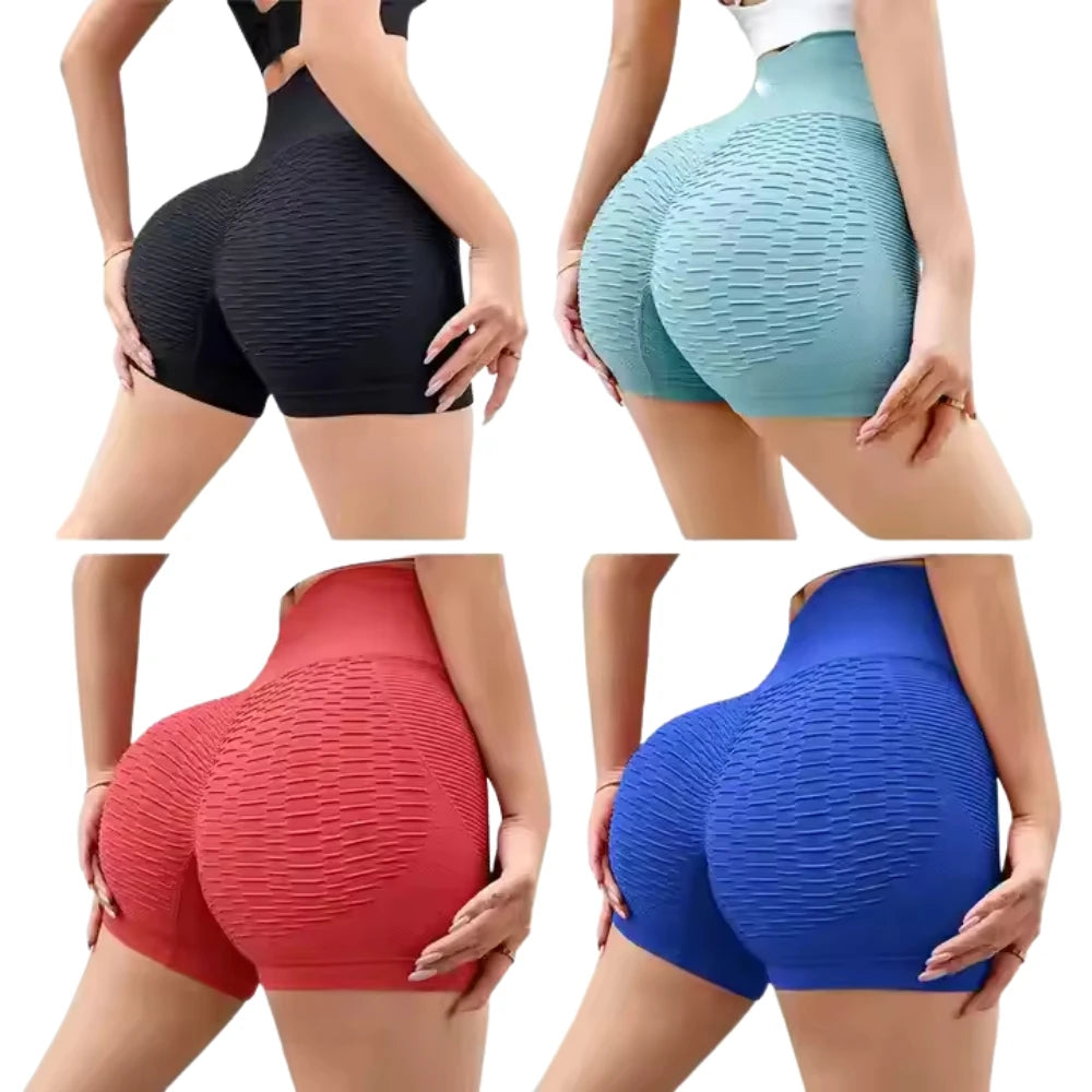 Short Modelador Feminino Cintura Alta – Redutor de Barriga e Cintura, Tecido Fitnessc