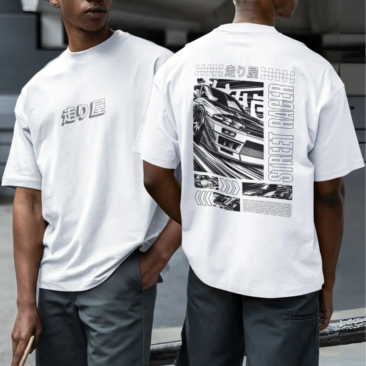 Camiseta Masculina GuGi Street Racer – Manga Curta, Conforto Máximo, Algodão Premium 100%