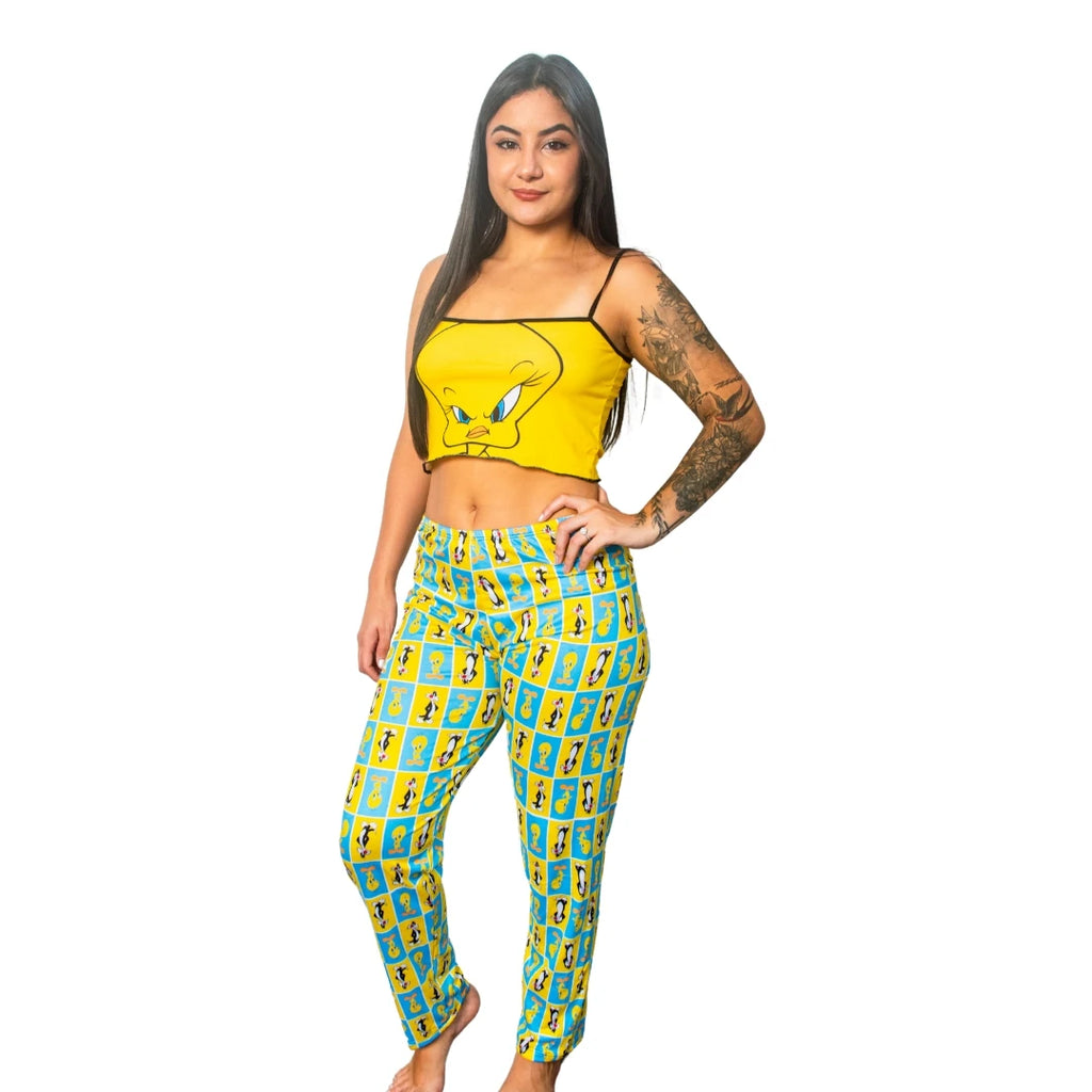 Themed Pajamas Long Pants With Regatta Characters Cheerful Design Sleepwear