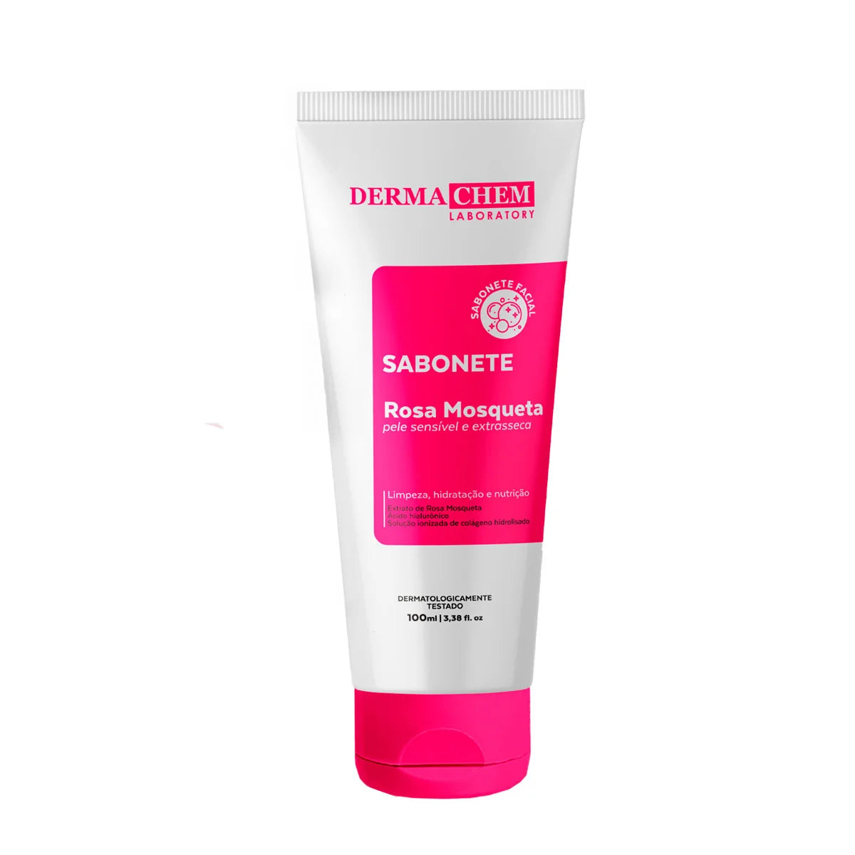 Sabonete Rosa Ultra Hidratante 100ml – Dermachem