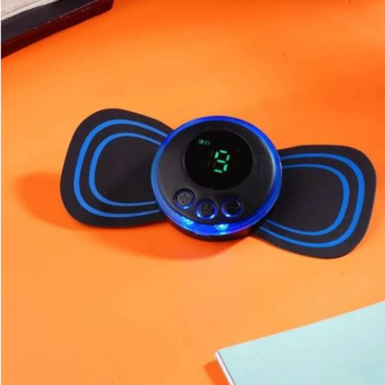 Mini Massageador Elétrico Portátil – Cervical EMS, Alívio de Dores no Pescoço e Corpo