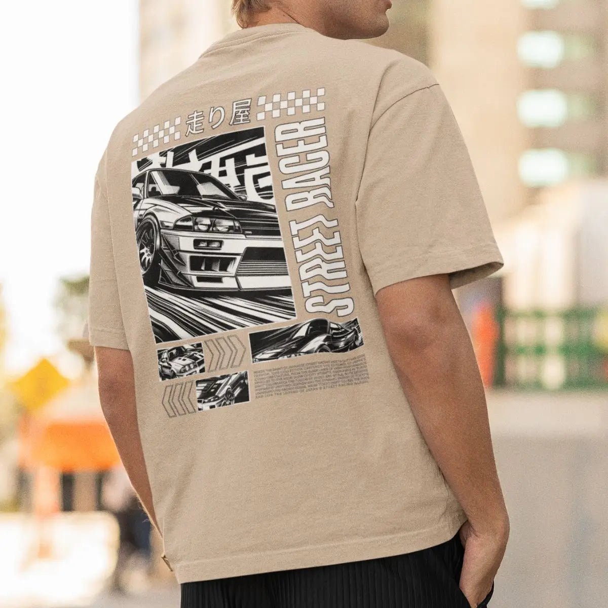 Camiseta Masculina GuGi Street Racer – Manga Curta, Conforto Máximo, Algodão Premium 100%