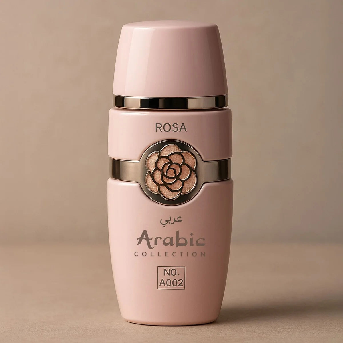 Perfume Feminino Árabe Pink A002 – 25ml, Floral Doce com Baunilha