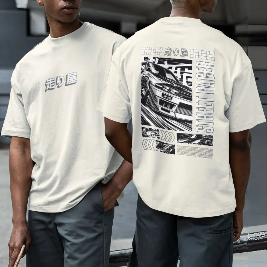 Camiseta Masculina GuGi Street Racer – Manga Curta, Conforto Máximo, Algodão Premium 100%