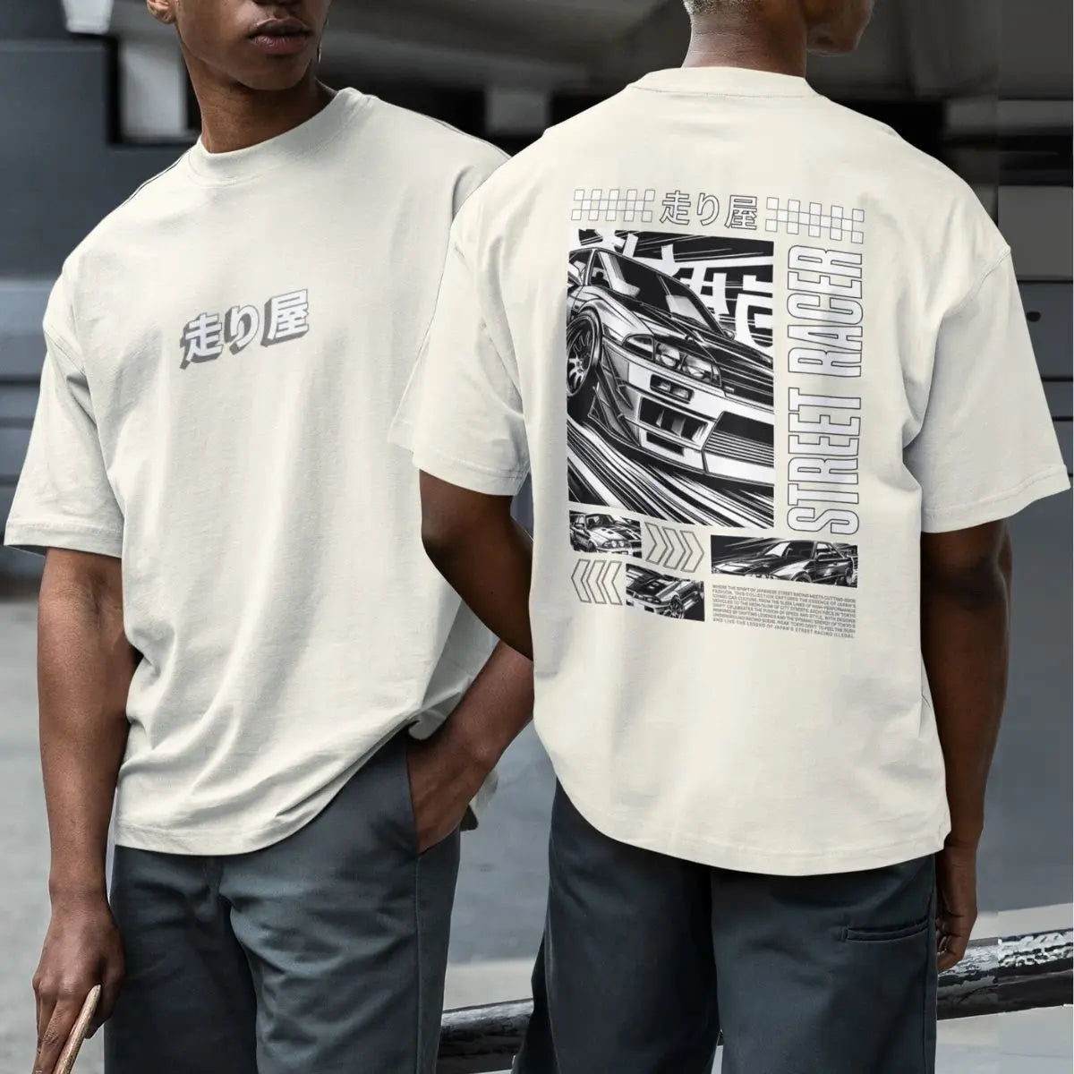 Camiseta Masculina GuGi Street Racer – Manga Curta, Conforto Máximo, Algodão Premium 100%