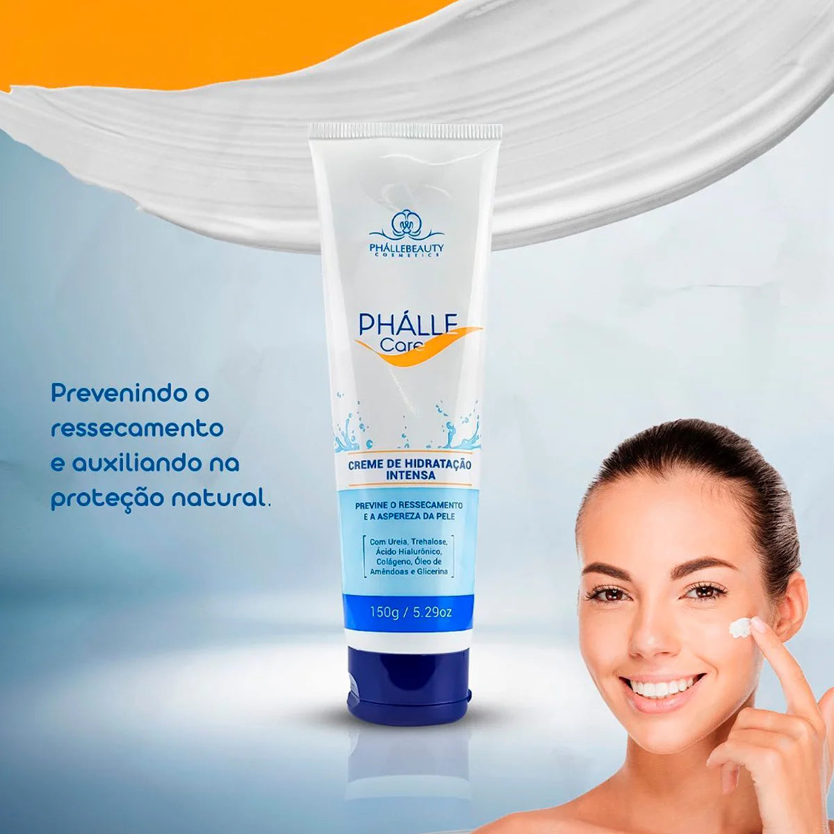 Creme Hidratante Phálle Intense Original 150g – Hidratação Profunda e Cuidado Diário
