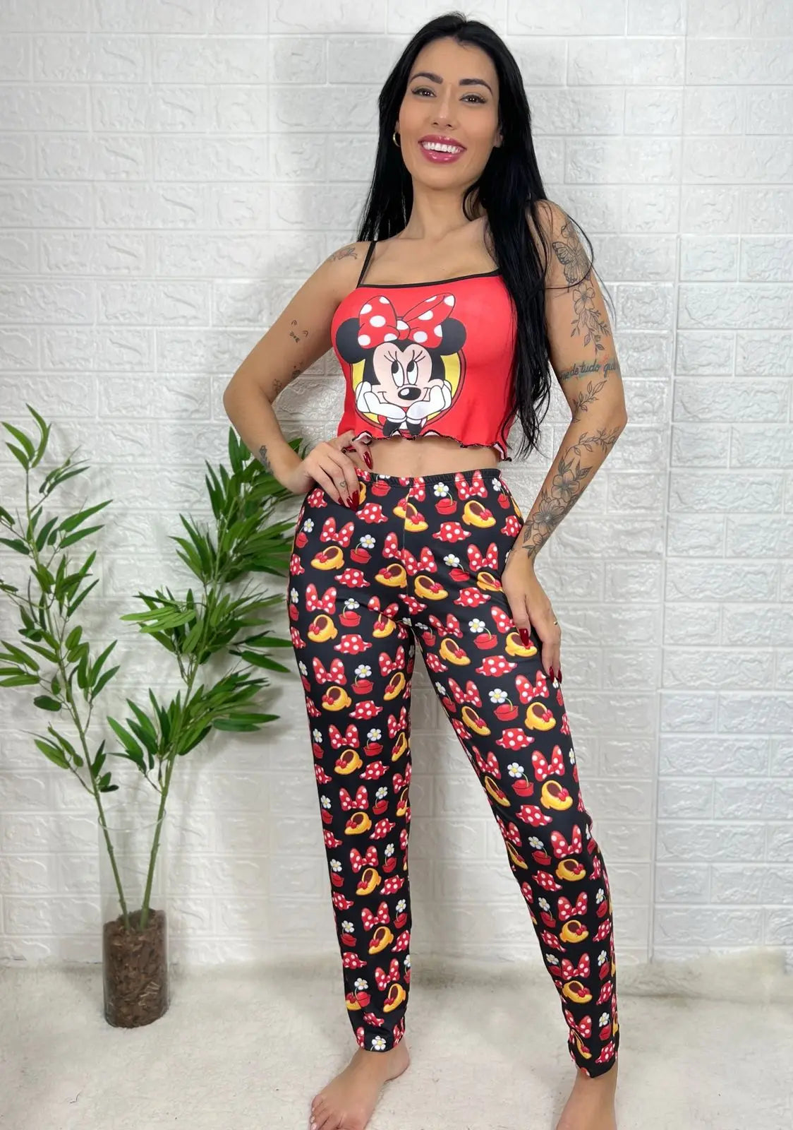 Pijama Temático – Calça Longa com Personagens Regatta, Design Alegre