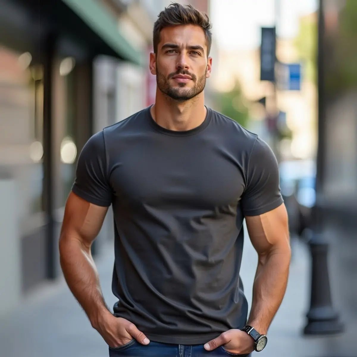 Camiseta Masculina Lisa GuGi – Básica, 100% Algodão, Conforto Máximo