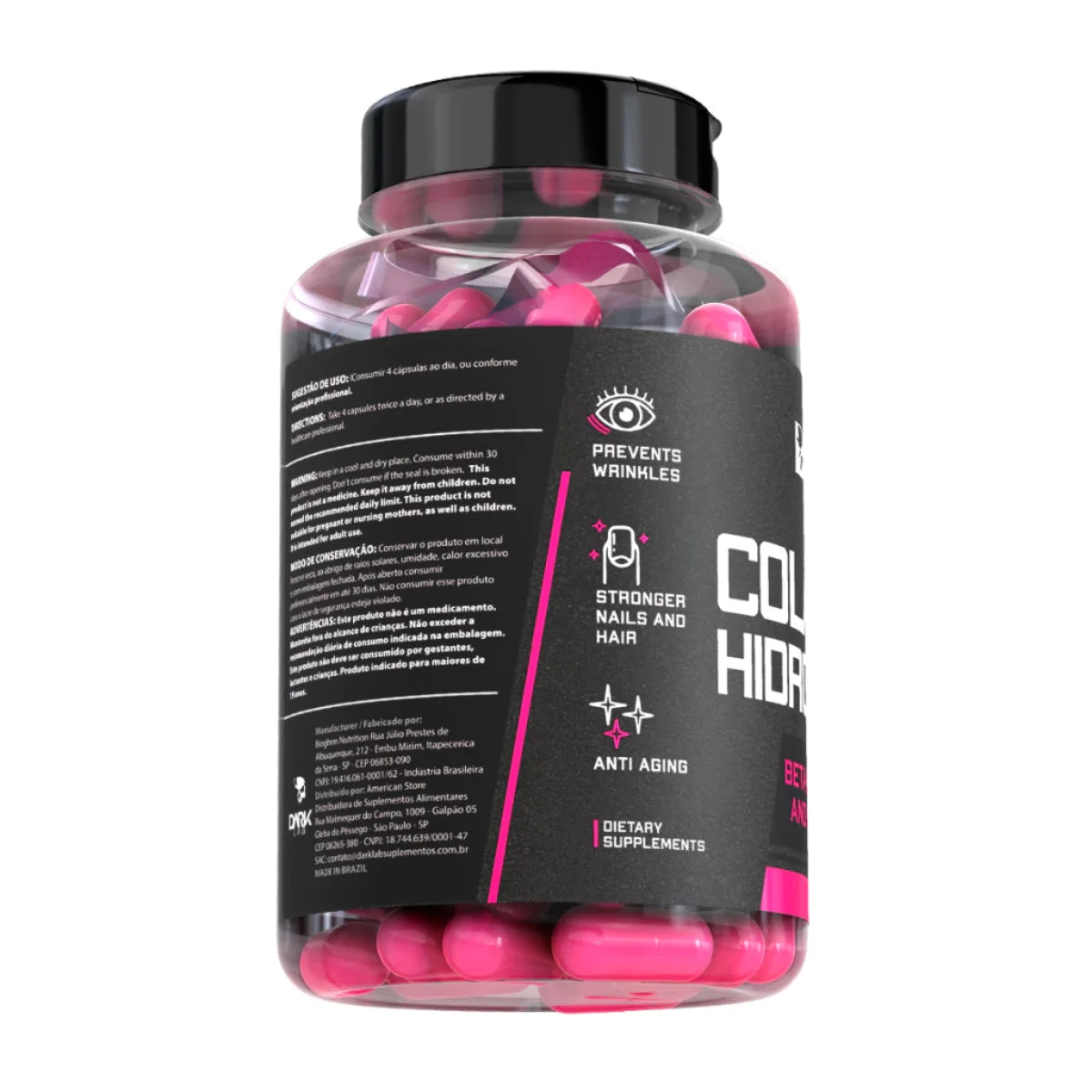 Colágeno Hidrolisado Dark Lab – 120 Cápsulas