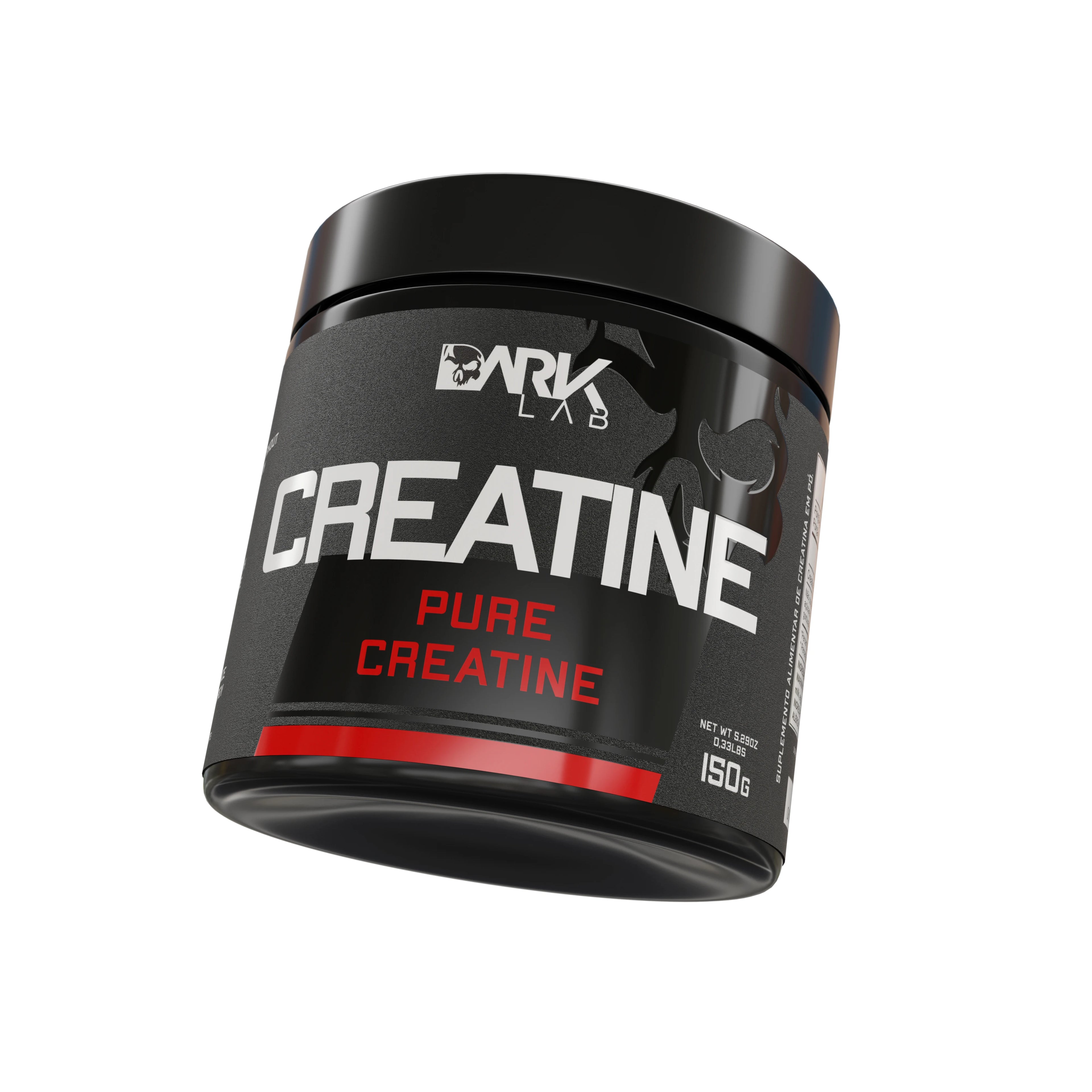Kit Creatina Pure 150g + Coqueteleira Skull – Dark Lab
