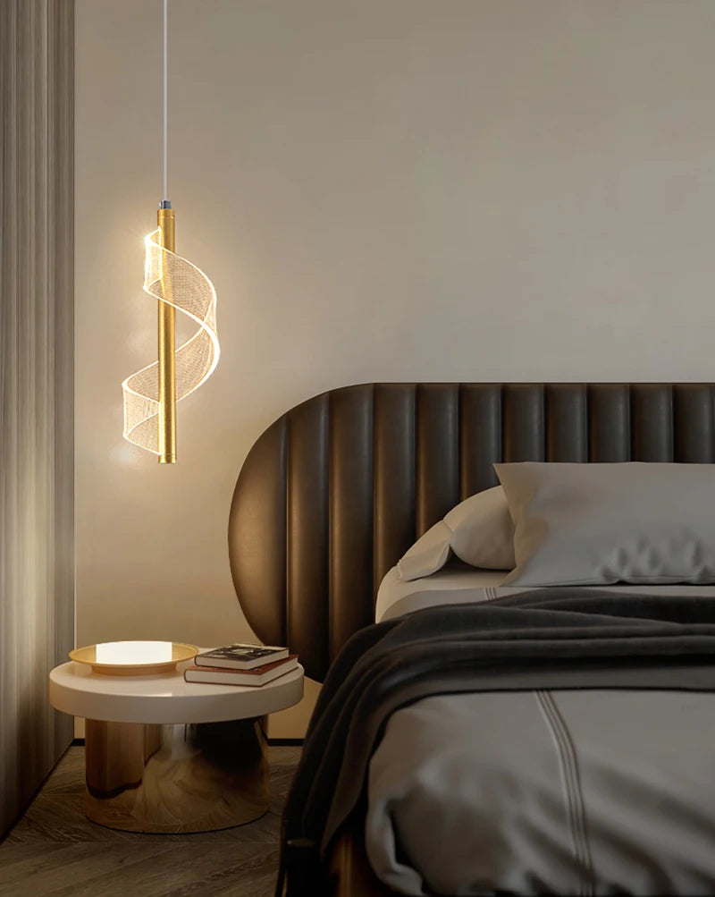 Luminária Pendente LED Nórdica – Iluminação Interna para Sala, Quarto e Mesa de Jantar