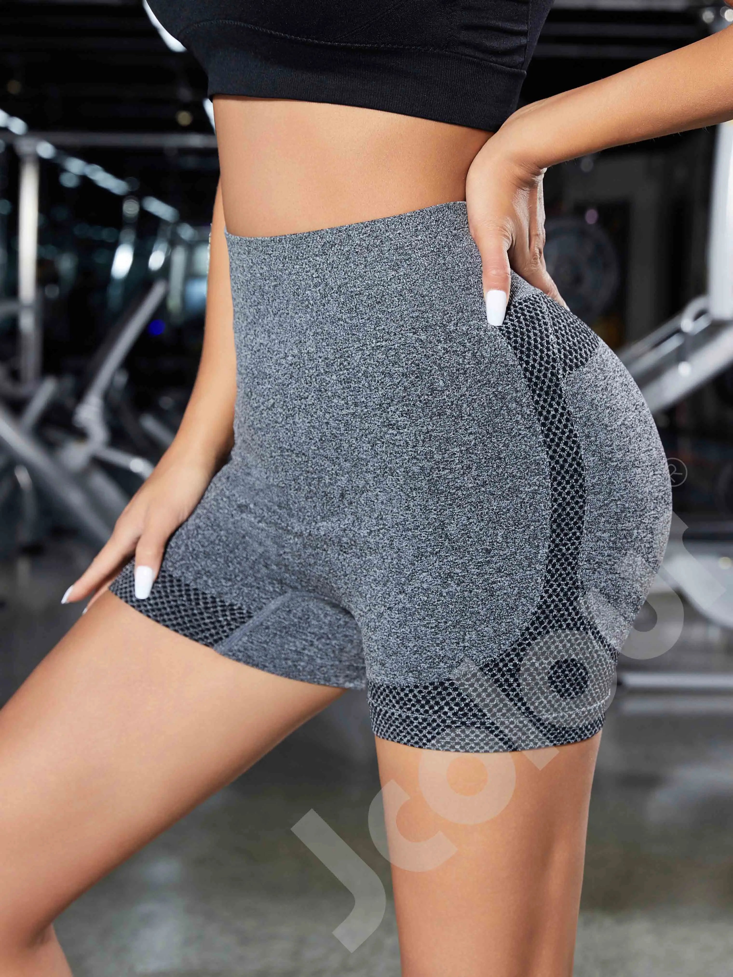 Shorts Feminino Esportivo – Yoga, Academia e Casual