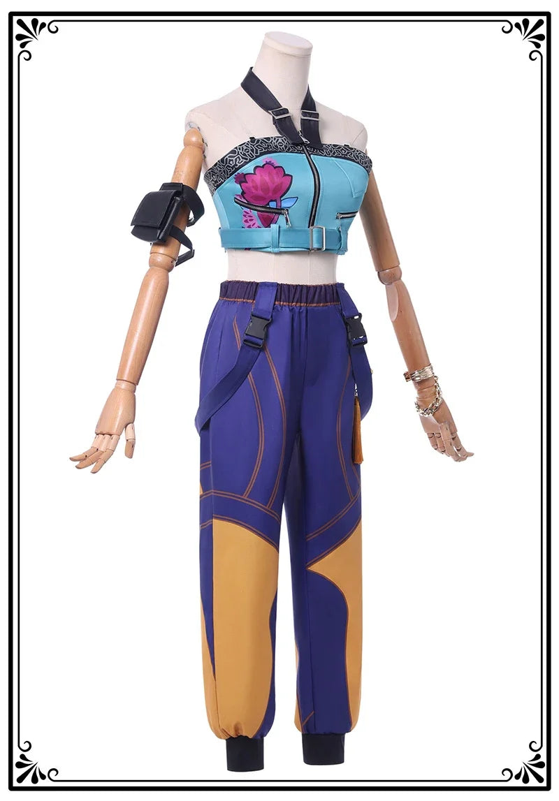 2025 halloween kpop zoey cosplay traje peruca feminino meninas halloween carnaval comic-con festa role play outfits