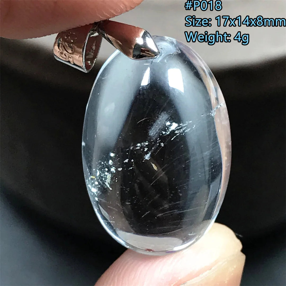 Pingente de Topázio Azul Natural – Pedra de Energia, Sorte e Amor, Joia Feminina e Masculina