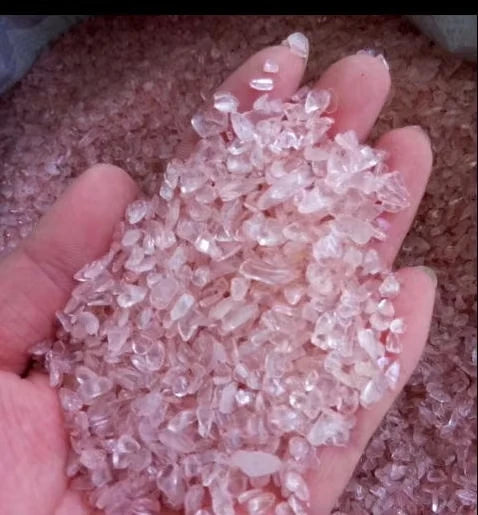 Cristal Quartzo Rosa 3-5mm – Pedrinhas Roladas Mini, Chips Rosa para Cura e Energia