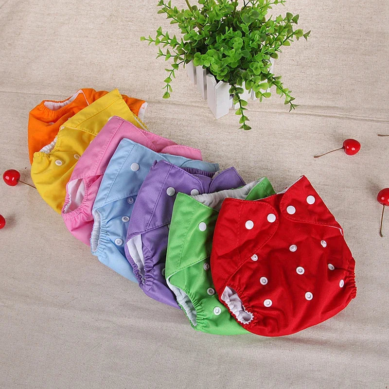 Fralda Treinamento de Bebê com Botões – Cueca de Treinamento Lavável, Respirável e Confortável