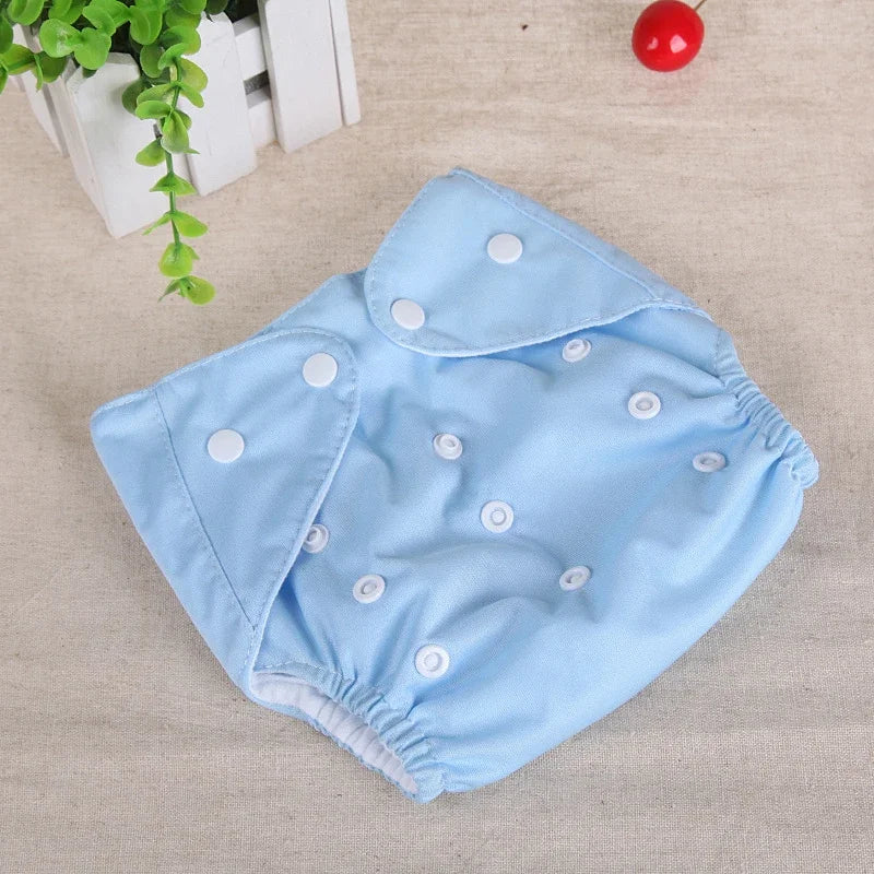 Fralda Treinamento de Bebê com Botões – Cueca de Treinamento Lavável, Respirável e Confortável