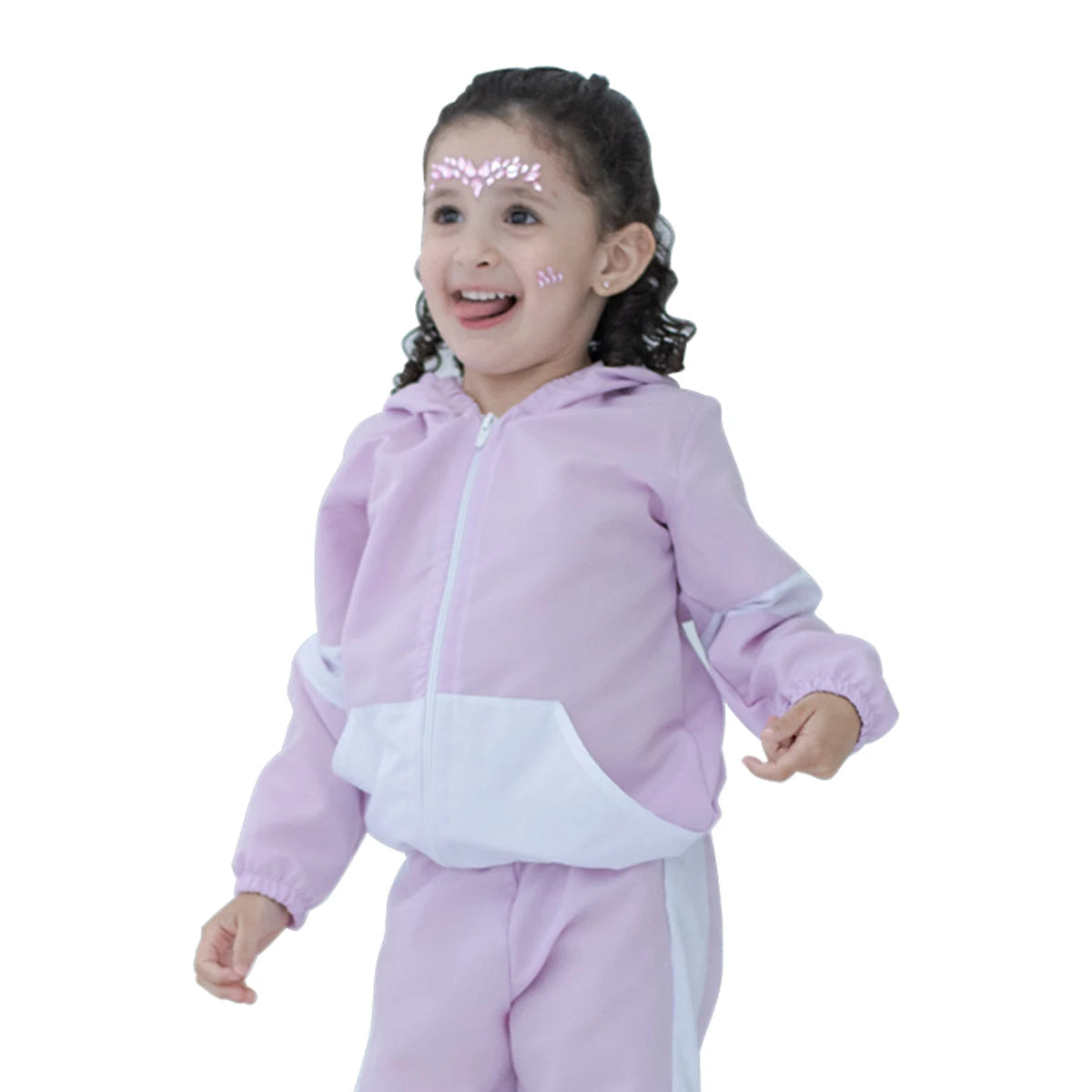Jaqueta Infantil Rosa – Impermeável, Corte Vento, Estampa Camuflada