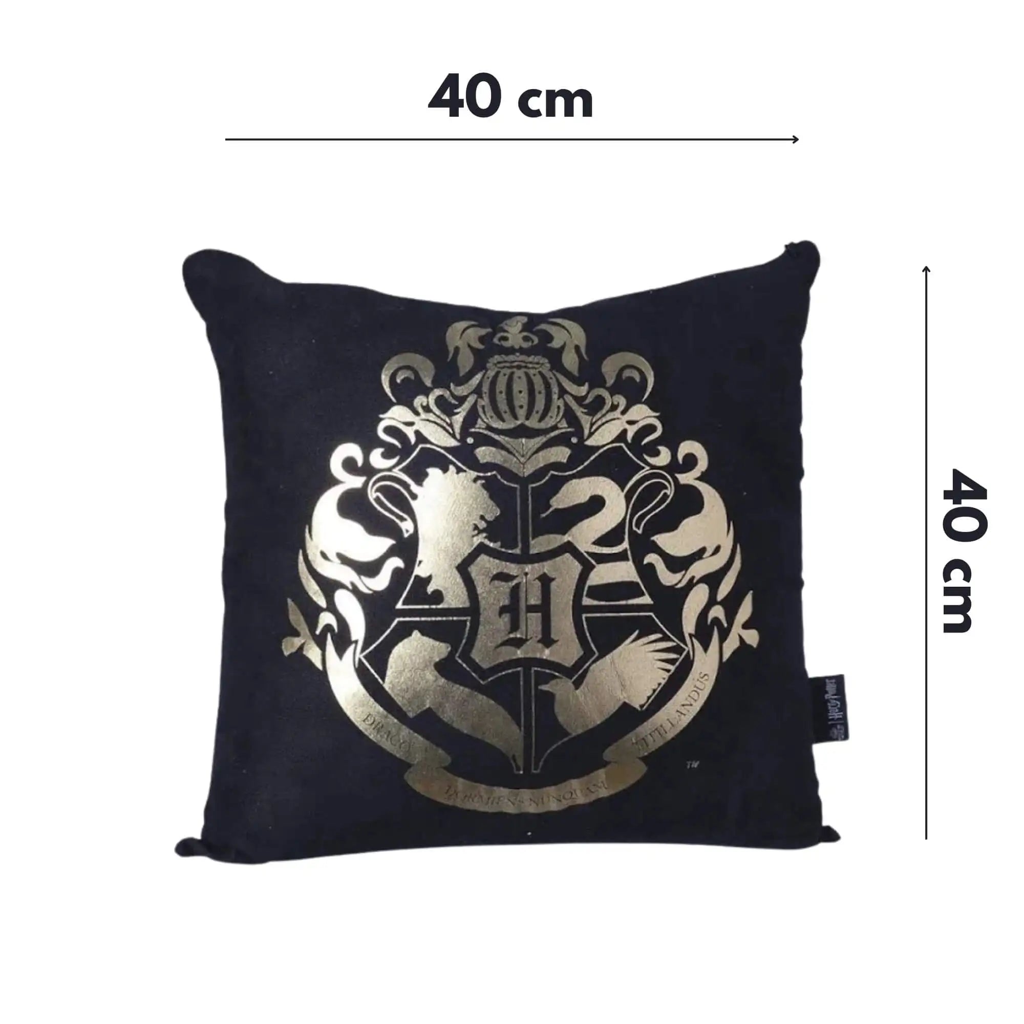 Almofada 40x40 cm – Fibra de Suede, Hogwarts Creative Zone