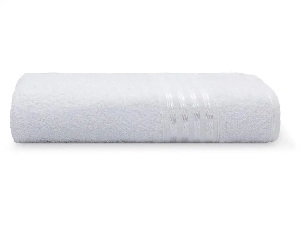 Conjunto de Toalhas de Banho e Rosto Pinho Decor Branco – 4 Peças