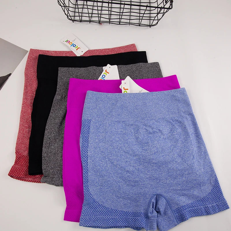 Conjunto 2 Peças – Shorts Esportivos Femininos, Ginástica e Yoga com Controle de Barriga e Glúteos