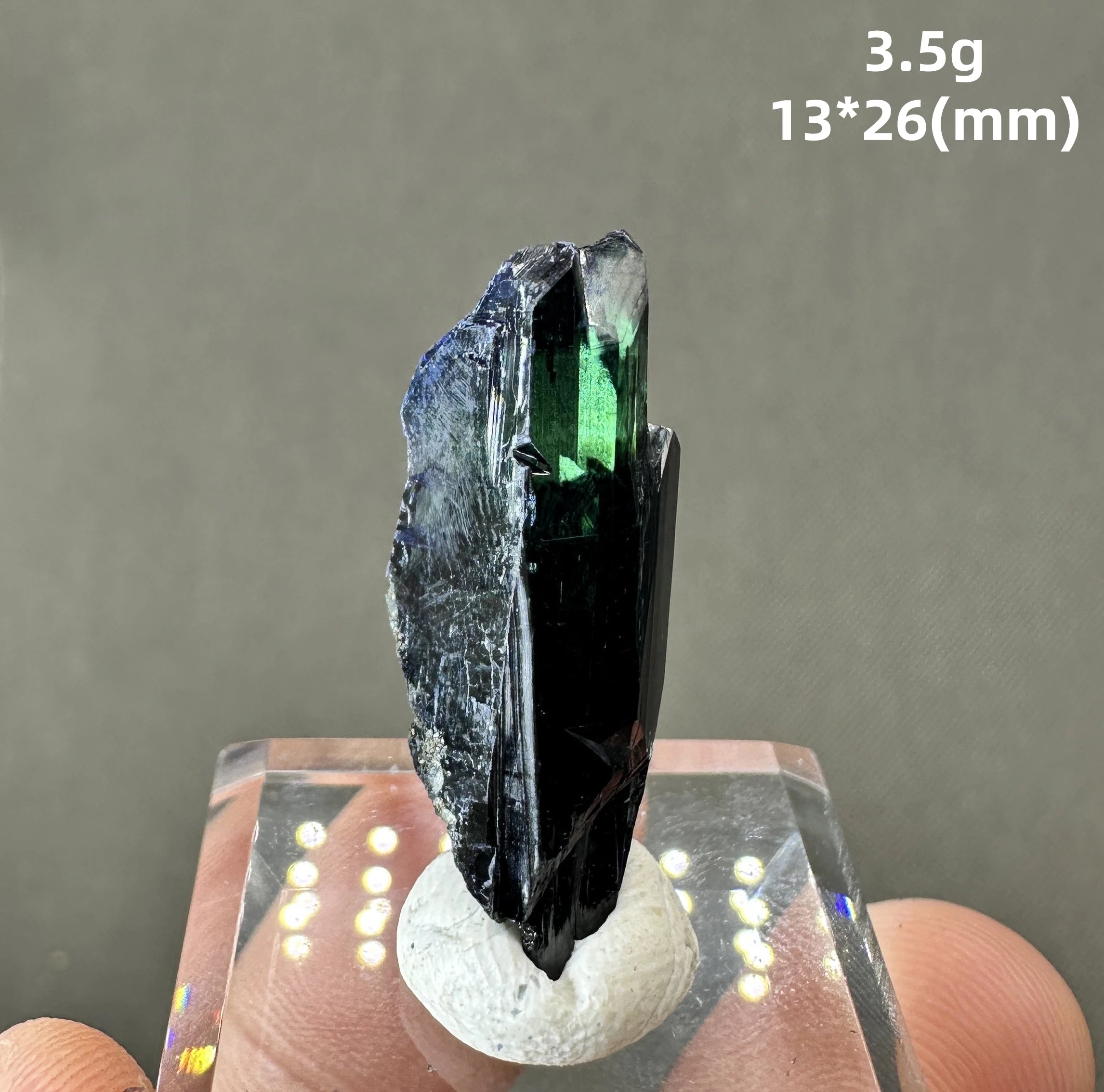 Vivianita Azul Natural do Brasil – Mineral Raro com Cristais de Quartzo Curativos