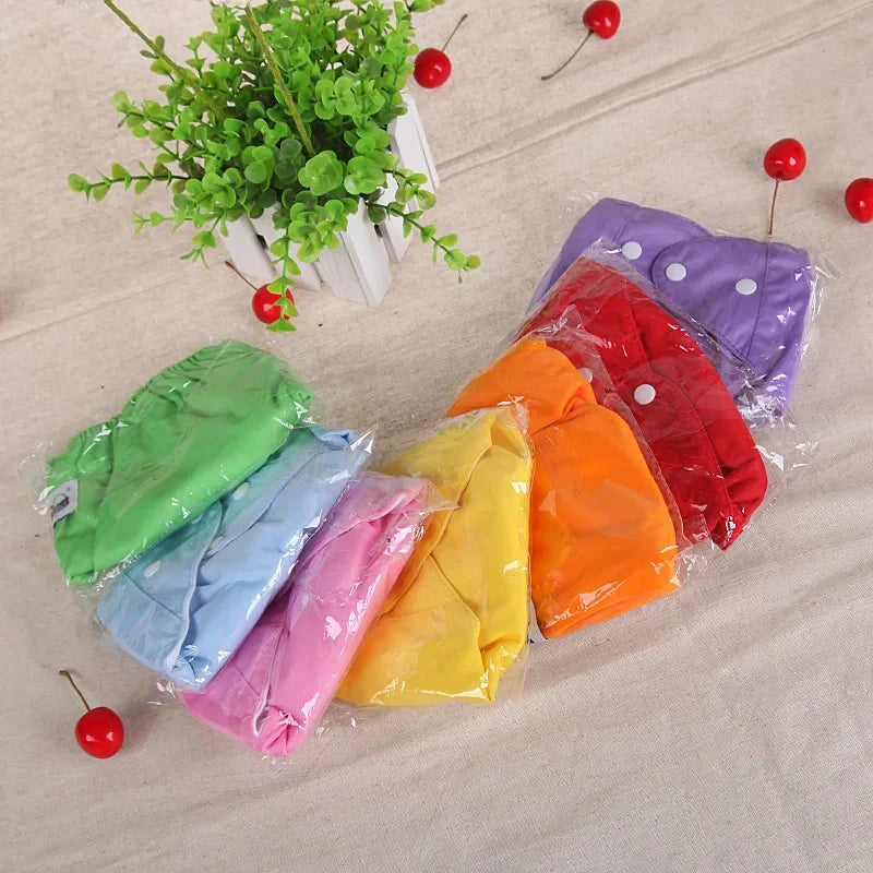 Fralda Treinamento de Bebê com Botões – Cueca de Treinamento Lavável, Respirável e Confortável