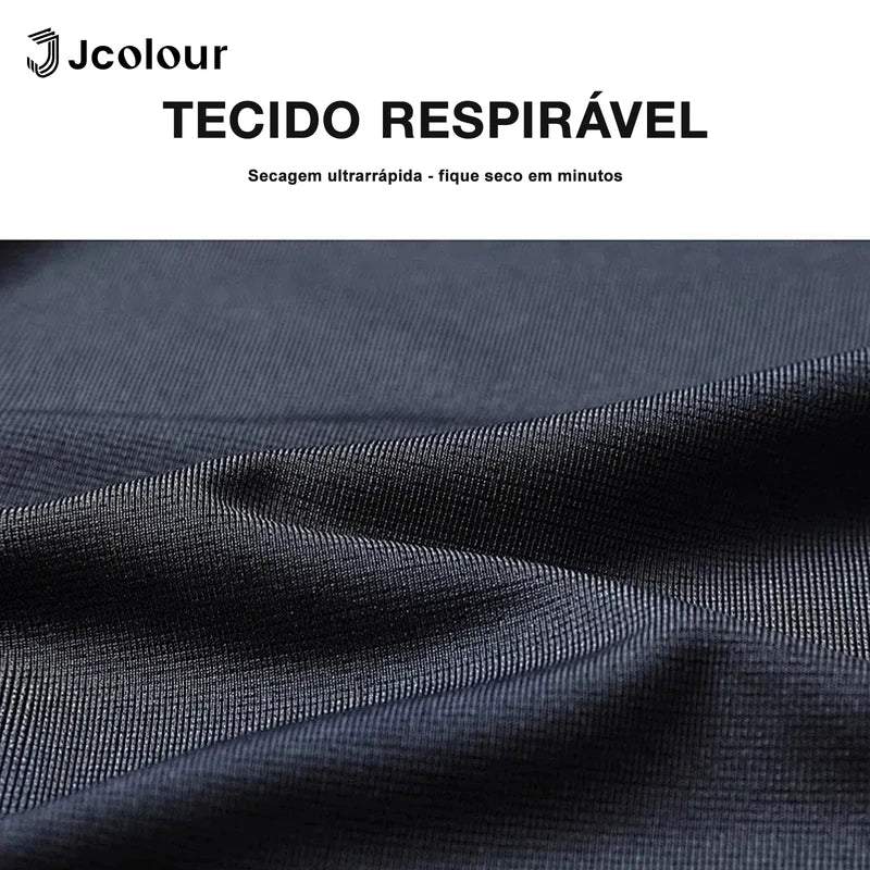 Camiseta Esportiva Masculina – Secagem Rápida, Respirável, Ideal para Corrida e Futebol
