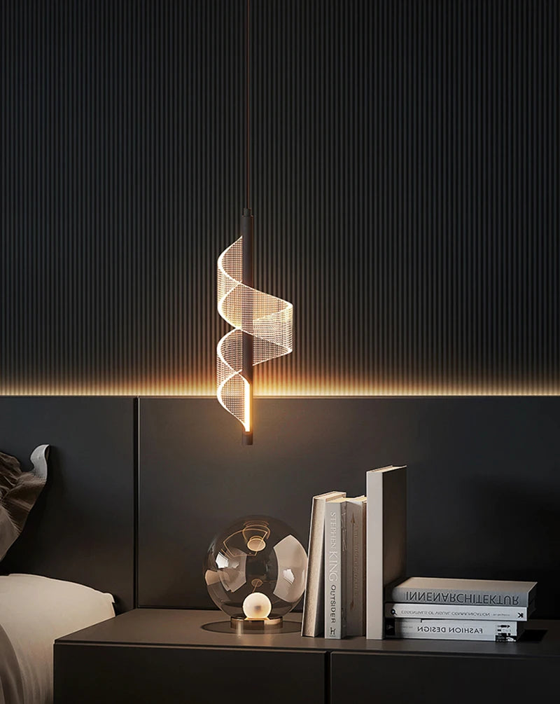 Luminária Pendente LED Nórdica – Iluminação Interna para Sala, Quarto e Mesa de Jantar