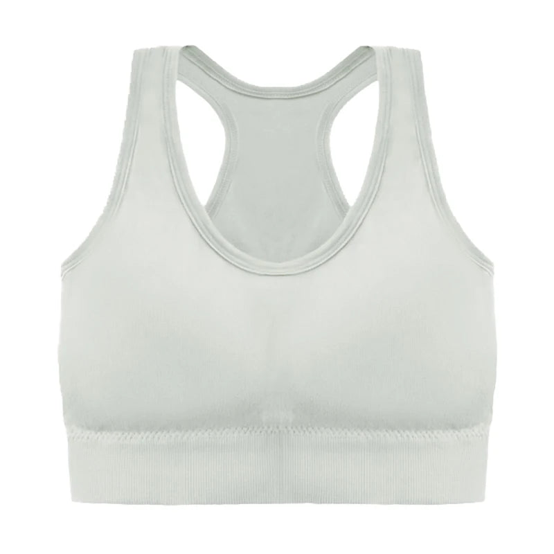 Sutiã Esportivo Feminino – Push Up, Respirável e Antichoque