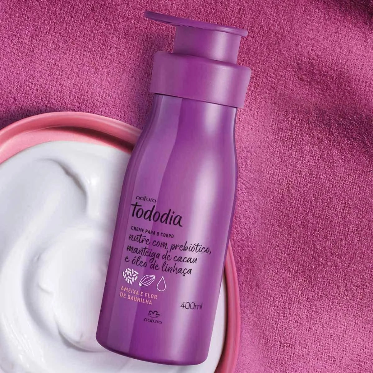 Creme Hidratante Ameixa e Flor de Baunilha TodoDia – 400ml