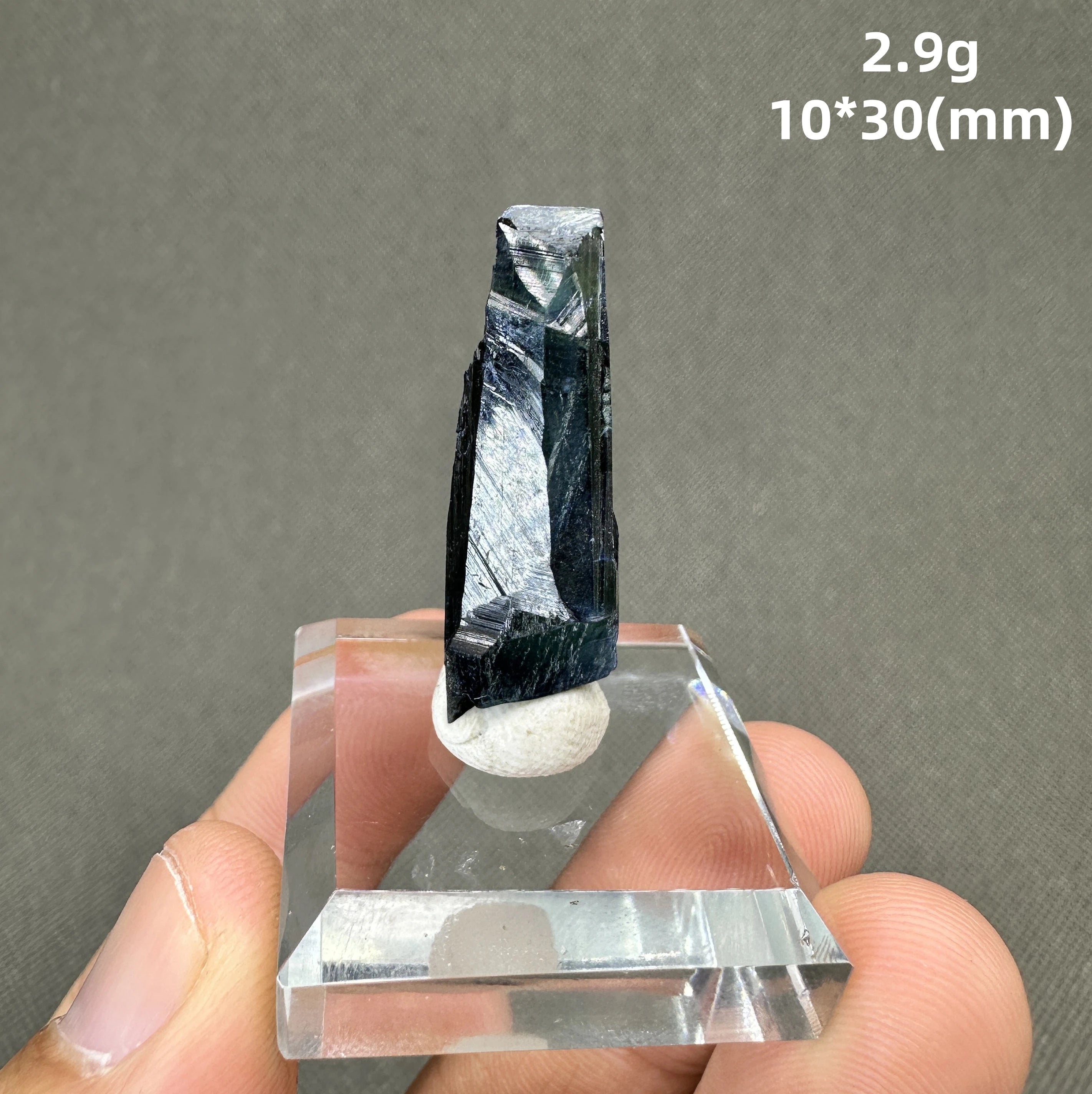 Vivianita Azul Natural do Brasil – Mineral Raro com Cristais de Quartzo Curativos