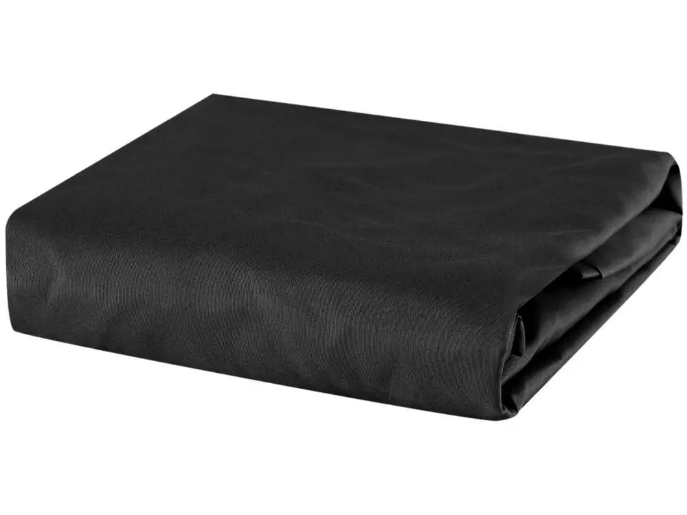 Jogo de Cama Solteiro – Poliéster Marcellin 400 Fios, Preto, 2 Peças