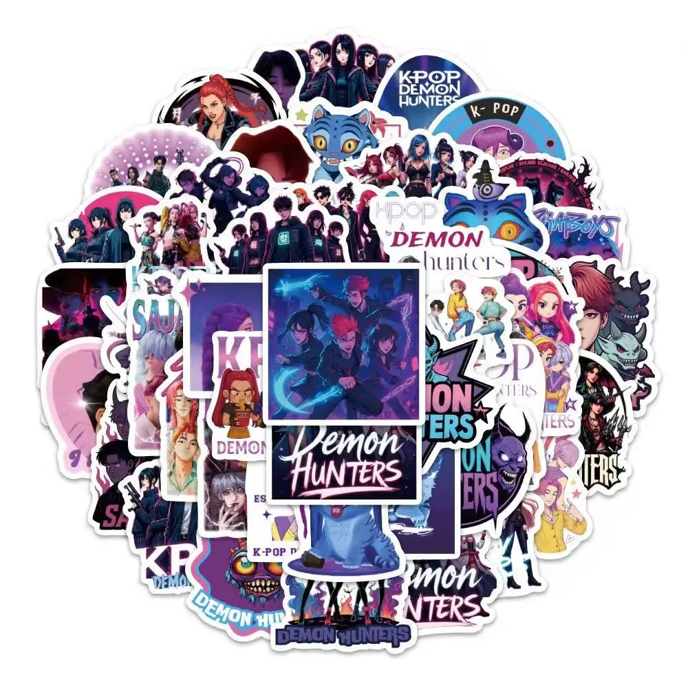 Caçador de demônios kpop decoração de festa k pop caçadores de demônios kit de pano de mesa de aniversário sacos de copo de prato caçadores de demônio kpop lembranças de festa