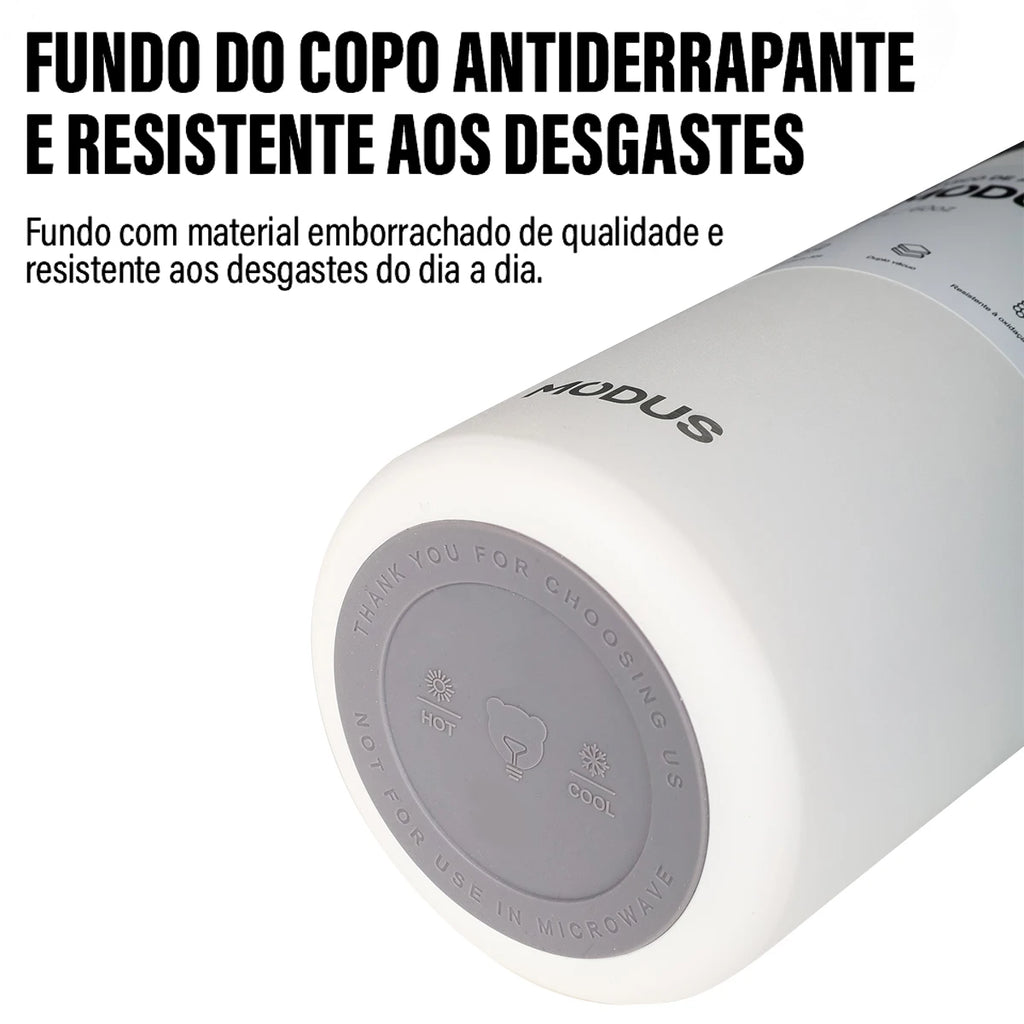 Garrafa Térmica Portátil – Aço Inoxidável com Canudo, Ideal para Viagem, Academia e Camping