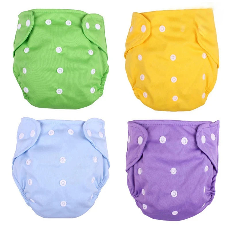 Fralda Treinamento de Bebê com Botões – Cueca de Treinamento Lavável, Respirável e Confortável