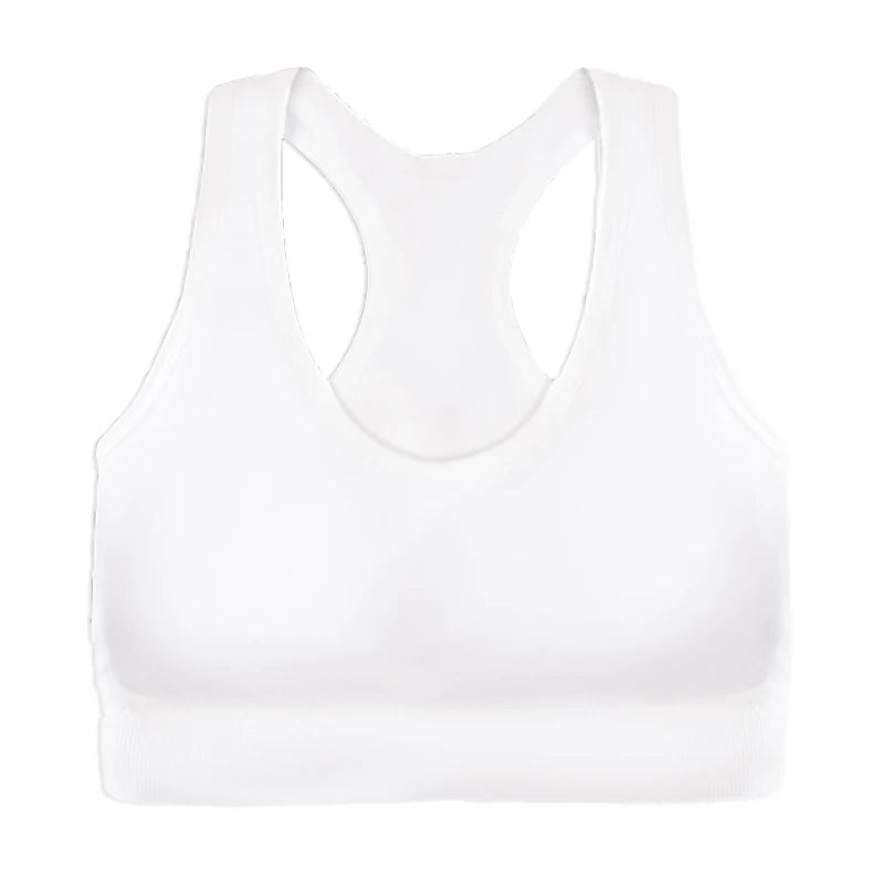 Sutiã Esportivo Feminino – Push Up, Respirável e Antichoque
