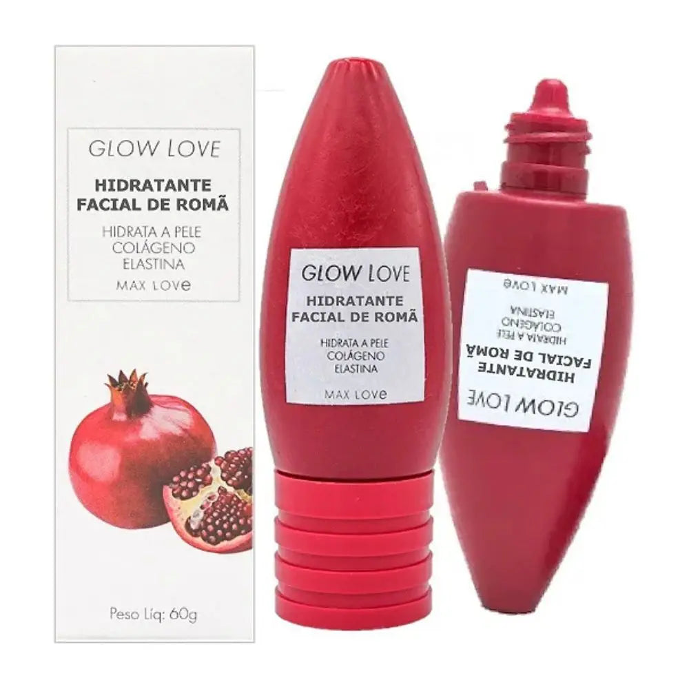 Kit Completo Glow Love – 5 Itens, Romã, Max Love