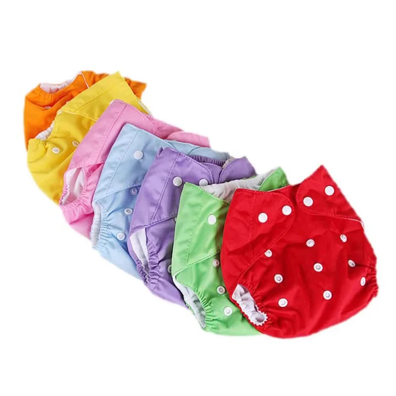 Fralda Treinamento de Bebê com Botões – Cueca de Treinamento Lavável, Respirável e Confortável