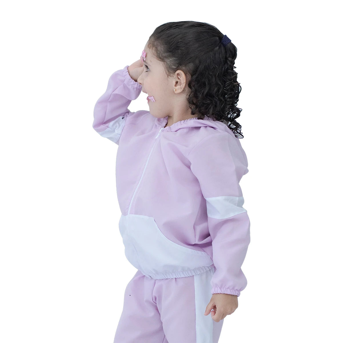 Jaqueta Infantil Rosa – Impermeável, Corte Vento, Estampa Camuflada